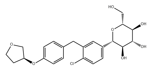 Empagliflozin Struktur