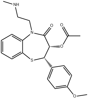 DESMETHYL DILTIAZEM HCL Struktur