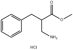 Methyl (RS)-2-(aMinoMethyl)-3-phenylpropionate hydrochloride Struktur