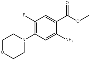 Methyl 2-AMino-5-fluoro-4-Morpholinobenzoate