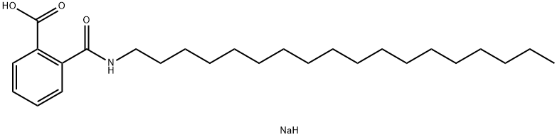 SODIUM STEARYL PHTHALAMATE Struktur