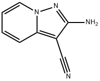 Pyrazolo[1,5-a]pyridine-3-carbonitrile,  2-amino- Struktur