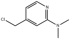 4-(CHLOROMETHYL)-N,N-DIMETHYLPYRIDIN-2-AMINE Struktur