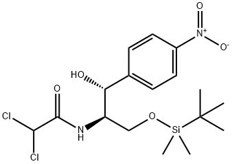 ChloraMphenicol O-tert-ButyldiMethylsilyl Ether Struktur