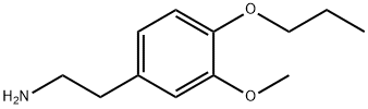 2-(3-methoxy-4-propoxyphenyl)ethanamine(SALTDATA: FREE) Struktur