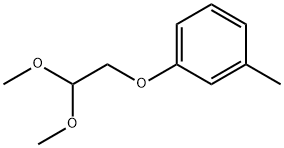 1-(2,2-DIMETHOXY-ETHOXY)-3-METHYL-BENZENE Struktur