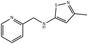 (3-METHYL-ISOTHIAZOL-5-YL)-PYRIDIN-2-YLMETHYL-AMINE Struktur