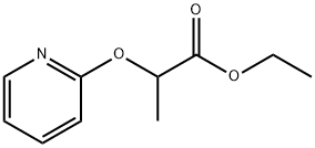 2-(PYRIDIN-2-YLOXY)-PROPIONIC ACID ETHYL ESTER Struktur