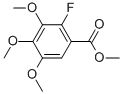 2-FLUORO-3,4,5-TRIMETHOXY-BENZOIC ACID METHYL ESTER Struktur