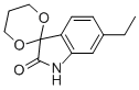 6'-ETHYL-SPIRO[1,3-DIOXANE-2,3'-INDOLIN]-2'-ONE Struktur