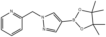 2-[4-(4,4,5,5-TETRAMETHYL-[1,3,2]DIOXABOROLAN-2-YL)-PYRAZOL-1-YLMETHYL]-PYRIDINE|1-(PYRIDIN-2-YLMETHYL)-1H-PYRAZOLE-4-BORONIC ACID, PINACOL ESTER