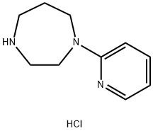 1-PYRIDIN-2-YL-[1,4]DIAZEPANE DIHYDROCHLORIDE Struktur