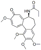 N-[(S)-5,6,7,9-Tetrahydro-9-oxo-1,2,3,10-tetramethoxybenzo[a]heptalen-7-yl]propionamide Struktur