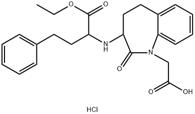 benazepril hydrochloride Struktur