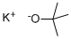 Potassium tert-butoxide Struktur