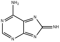 8H-Purin-6-amine,  8-imino- Struktur