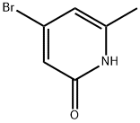 4-broMo-6-Methylpyridin-2-ol Struktur