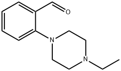 2-(4-ETHYLPIPERAZIN-1-YL)BENZALDEHYDE Struktur