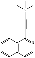 1-((TriMethylsilyl)ethynyl)isoquinoline Struktur