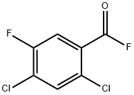 Benzoyl fluoride, 2,4-dichloro-5-fluoro- (9CI) Struktur