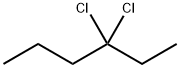 3,3-Dichlorohexane Struktur