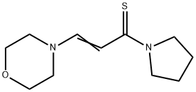 Pyrrolidine,  1-[3-(4-morpholinyl)-1-thioxo-2-propenyl]-  (9CI) Struktur