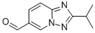 2-ISOPROPYL-[1,2,4]TRIAZOLO[1,5-A]PYRIDINE-6-CARBALDEHYDE Struktur