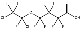 6,7-DICHLORONONAFLUORO-5-OXAHEPTANOIC ACID Struktur