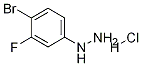 (4-BroMo-3-fluorophenyl)-hydrazine*HCl Struktur