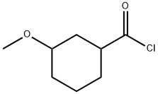 Cyclohexanecarbonyl chloride, 3-methoxy- (9CI) Struktur