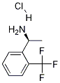 (S)-1-[2-(TRIFLUOROMETHYL)PHENYL]ETHYLAMINE-HCl Struktur