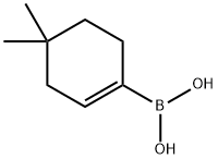 4,4-DIMETHYLCYCLOHEXEN-1-YLBORONIC ACID Struktur