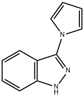 3-(1H-pyrrol-1-yl)-1H-indazole Struktur