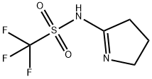 trifluoro-N-(2-pyrrolidinylidene)methanesulfonamide Struktur