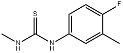 N-(4-fluoro-3-methylphenyl)-N'-methylthiourea Struktur