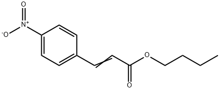 (E)-3-(4-NITRO-PHENYL)-ACRYLIC ACIDBUTYL ESTER Struktur