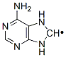 7H-Purin-8-yl,  6-amino-8,9-dihydro- Struktur