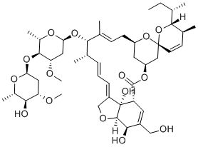 4a-Hydroxyavermectin B1 Struktur