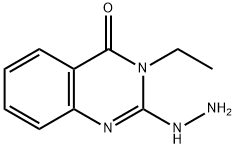 3-ETHYL-2-HYDRAZINOQUINAZOLIN-4(3H)-ONE Struktur