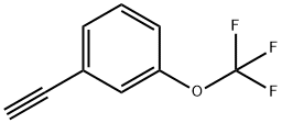 1-ETHYNYL-3-(TRIFLUOROMETHOXY)-BENZENE Structure