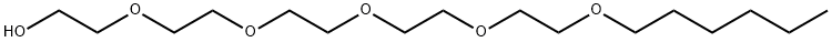 N-HEXYLPENTAOXYETHYLENE Struktur