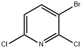 3-Bromo-2,6-dichloropyridine Struktur