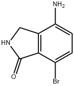 4-AMino-7-broMoisoindolin-1-one Struktur