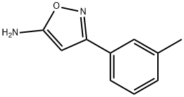 3-m-Tolyl-isoxazol-5-ylamine Struktur