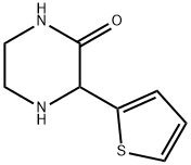 Piperazinone, 3-(2-thienyl)- (9CI) Struktur