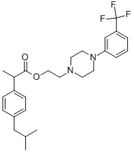 Frabuprofen Struktur