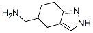 2H-Indazole-5-methanamine,  4,5,6,7-tetrahydro-,  (+)- Struktur