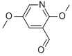 2,5-DIMETHOXYNICOTINALDEHYDE Struktur