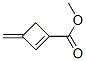 1-Cyclobutene-1-carboxylic acid, 3-methylene-, methyl ester (9CI) Struktur