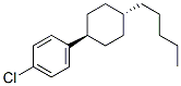 1-chloro-4-(trans-4-pentylcyclohexyl)-Benzene Struktur